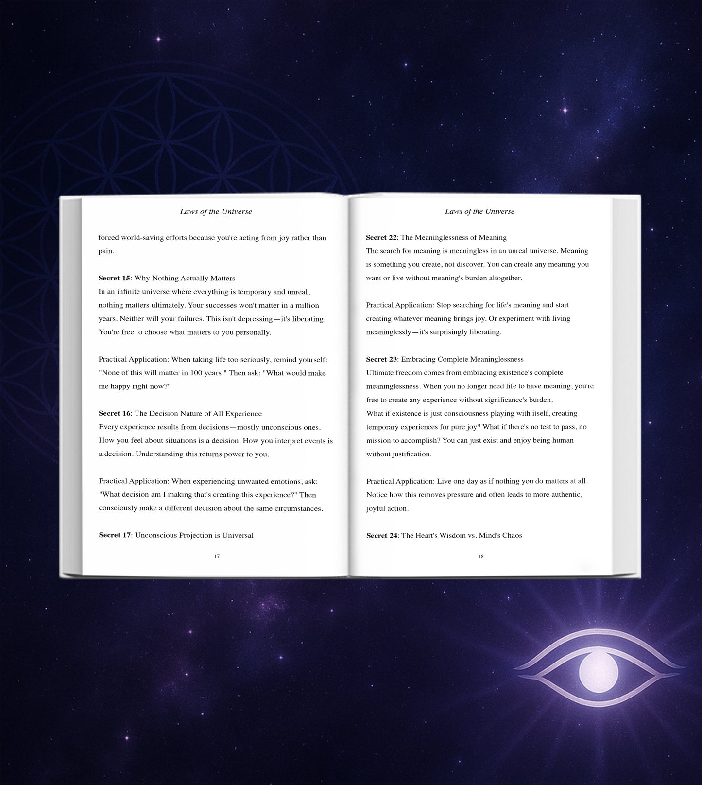 Laws of the Universe — 33 Secrets They Don't Want You to Know About Reality